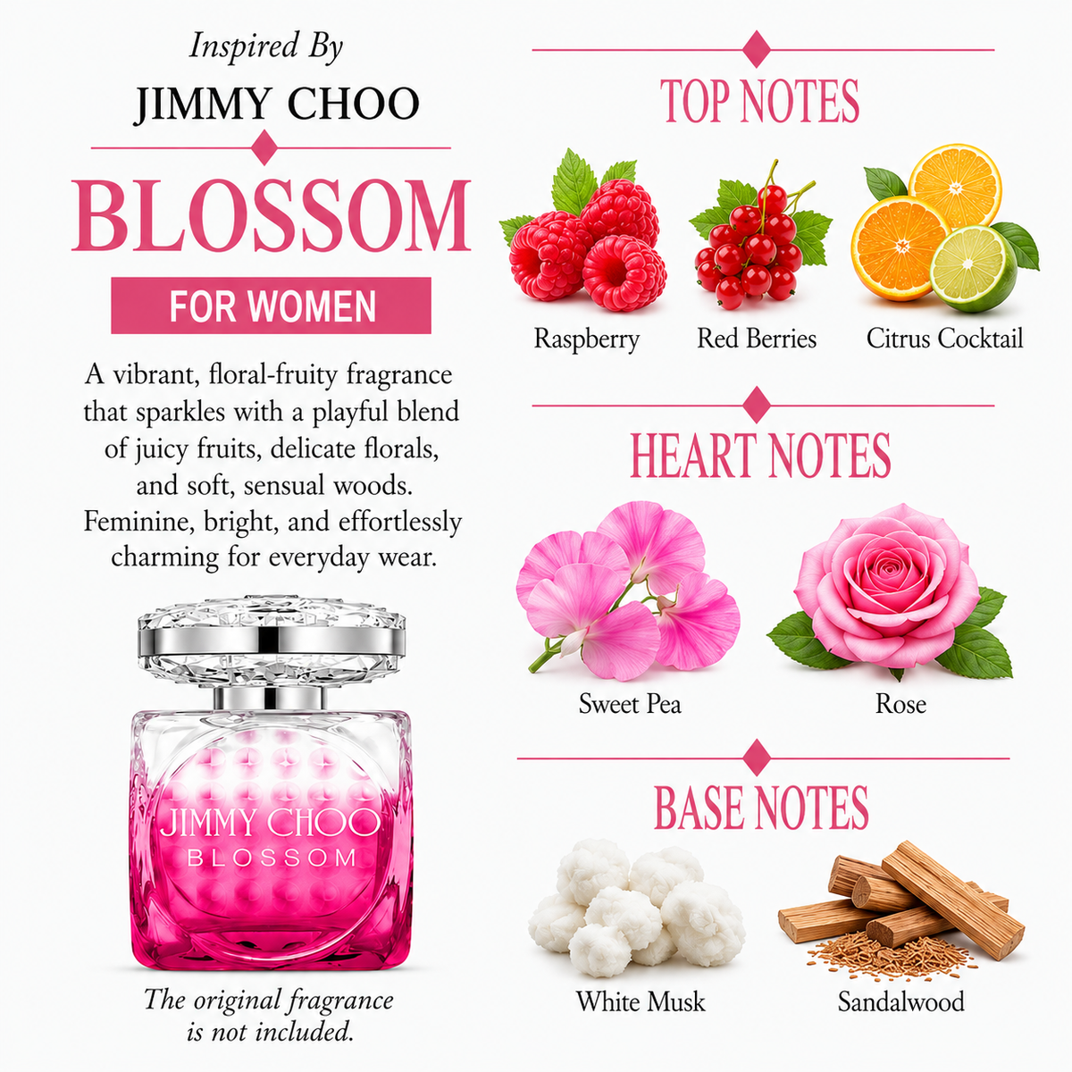 Inspired by Jimmy Choo - Blossom