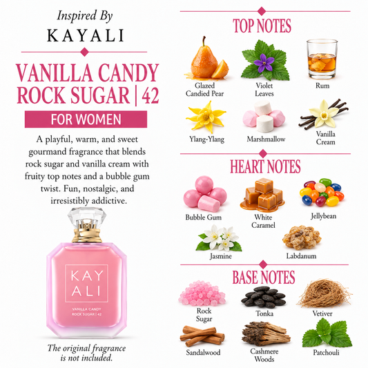 Inspired by Kayali - Vanilla Candy Rock Sugar