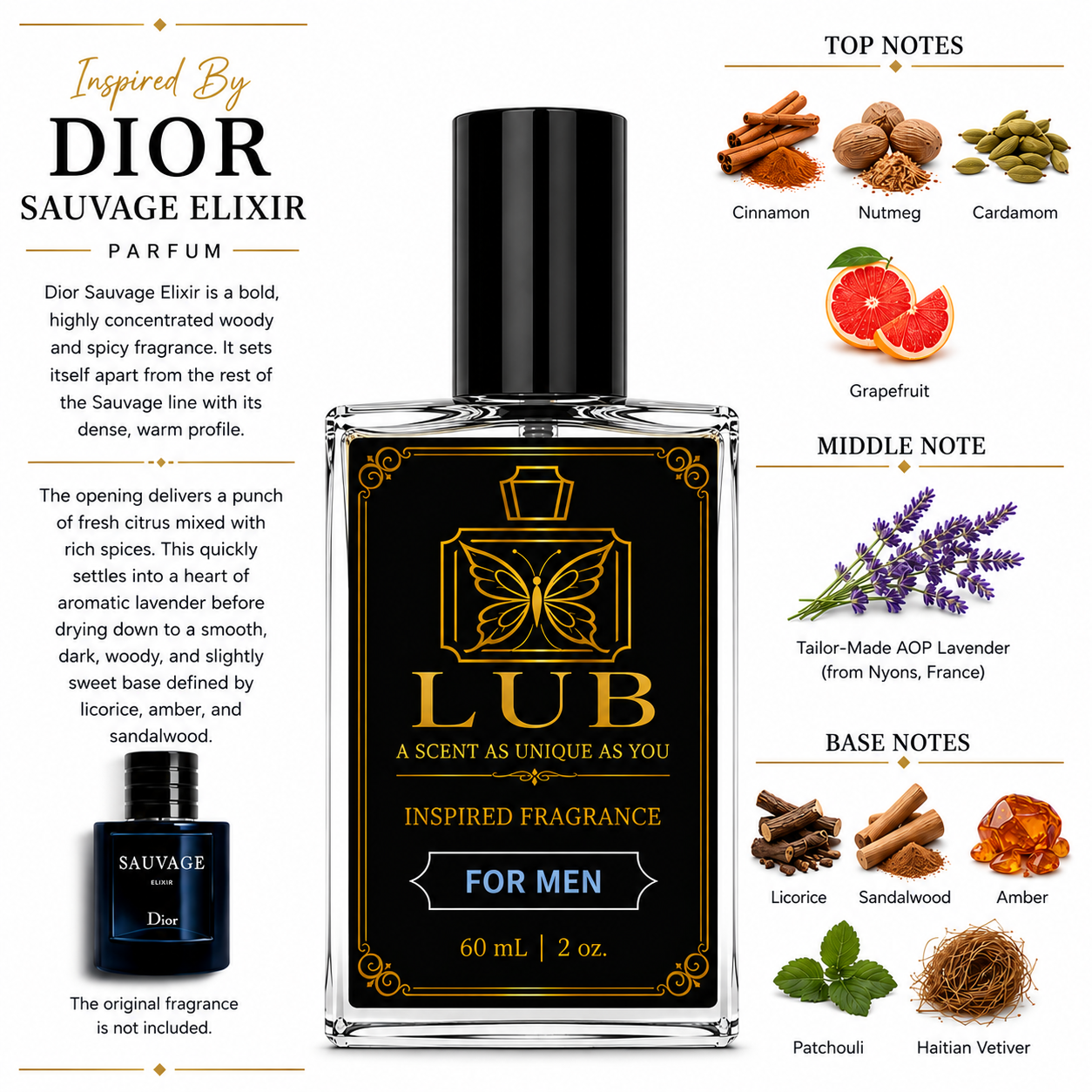 INSPIRED OIL'S (60 ml)