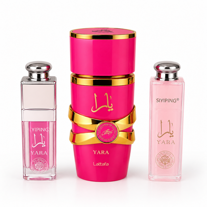 SIYIPING - Yara Candy Inspired Perfume, Lipstick & Lip Gloss Set