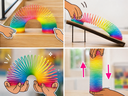 Rainbow Spring Toy Set