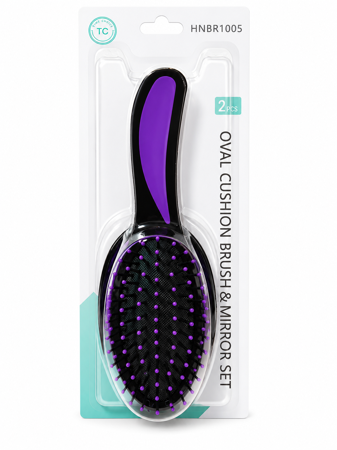 PRETTY - Brush & Mirror Combo Set