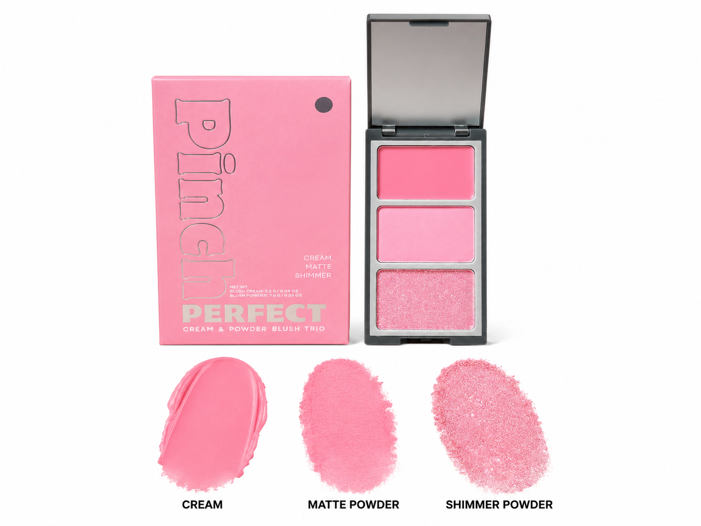 PINCH PERFECT - Cream & Powder Blush Trio