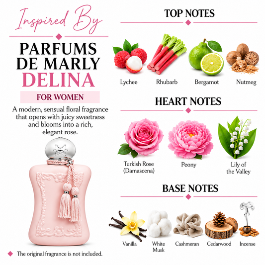 Inspired by Parfums De Marly - Delina