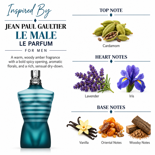 Inspired by Jean Paul - Le Male Le Parfum