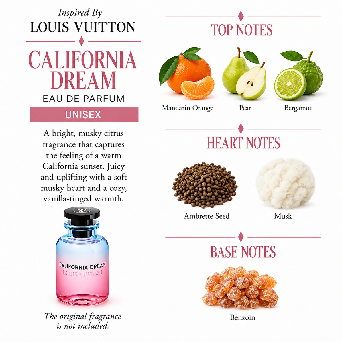 Inspired by Louis Vuitton - California Dream