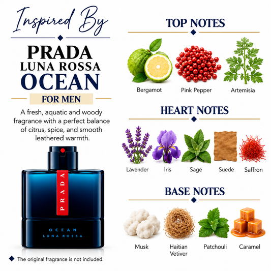 Inspired by Prada - Luna Rossa Ocean