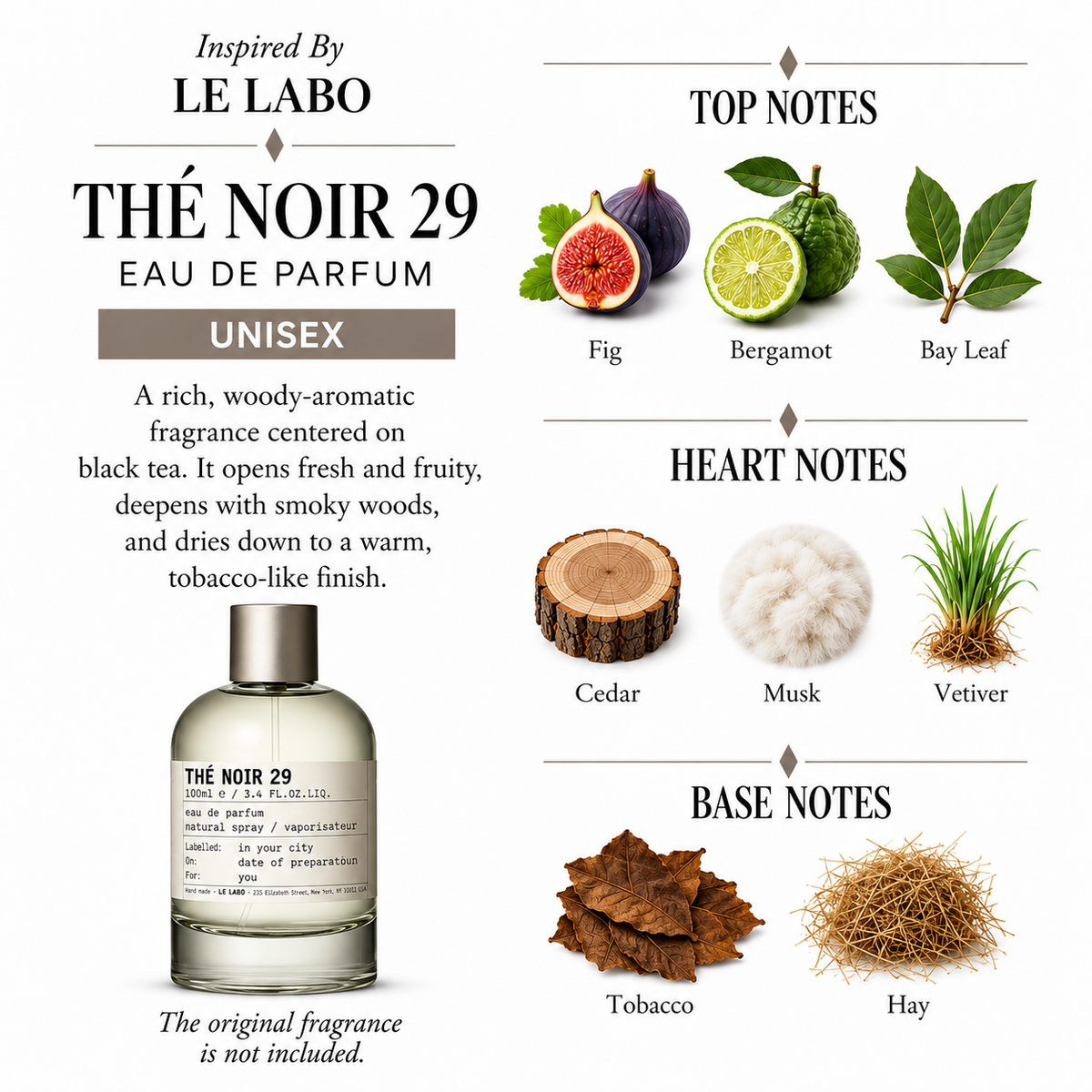 Inspired by Le Labo - The Noir 29