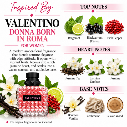 Inspired by Valentino - Born in Roma Donna