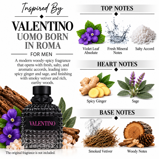 Inspired by Valentino - Born in Roma Umo