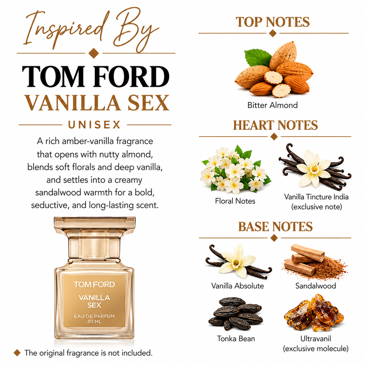 Inspired by Tom Ford - Vanilla Sex