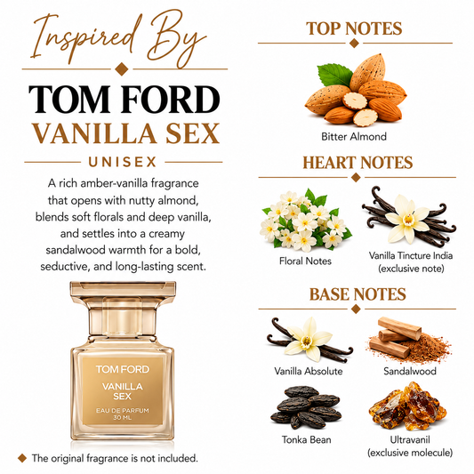 Inspired by Tom Ford - Vanilla Sex