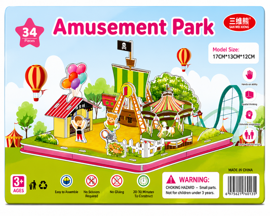 Amusement Park - 3D Puzzle