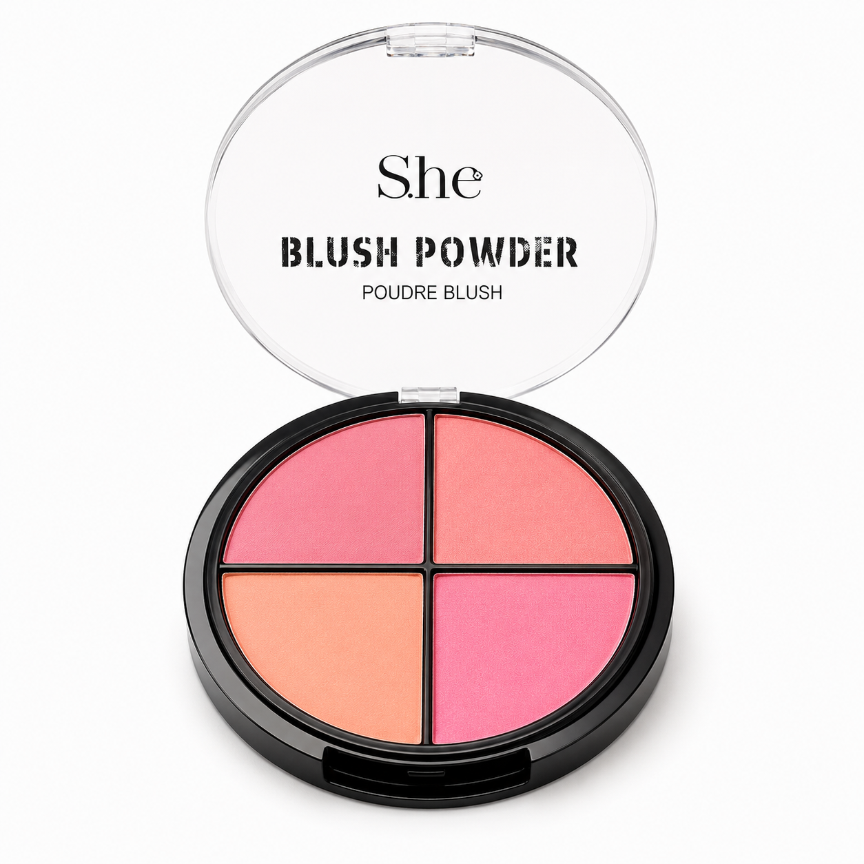 S.HE MAKEUP - Blush Powder Quad