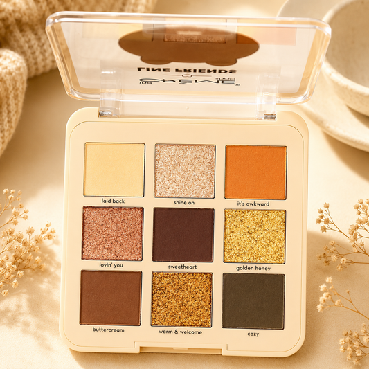 THE CREME SHOP - Line Friends Warm & Toasty Eyeshadow Palette