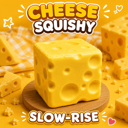 Foam Slow-Rise Cheese Squishy