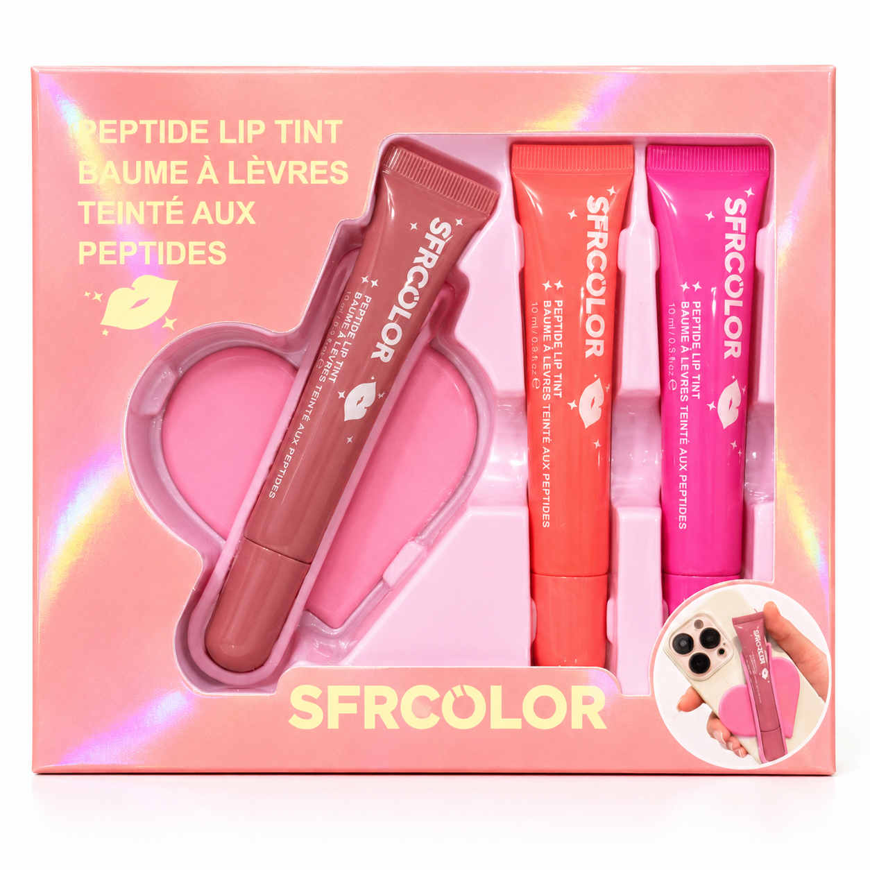 S.F.R COLOR - Peptide Lip Tint Set